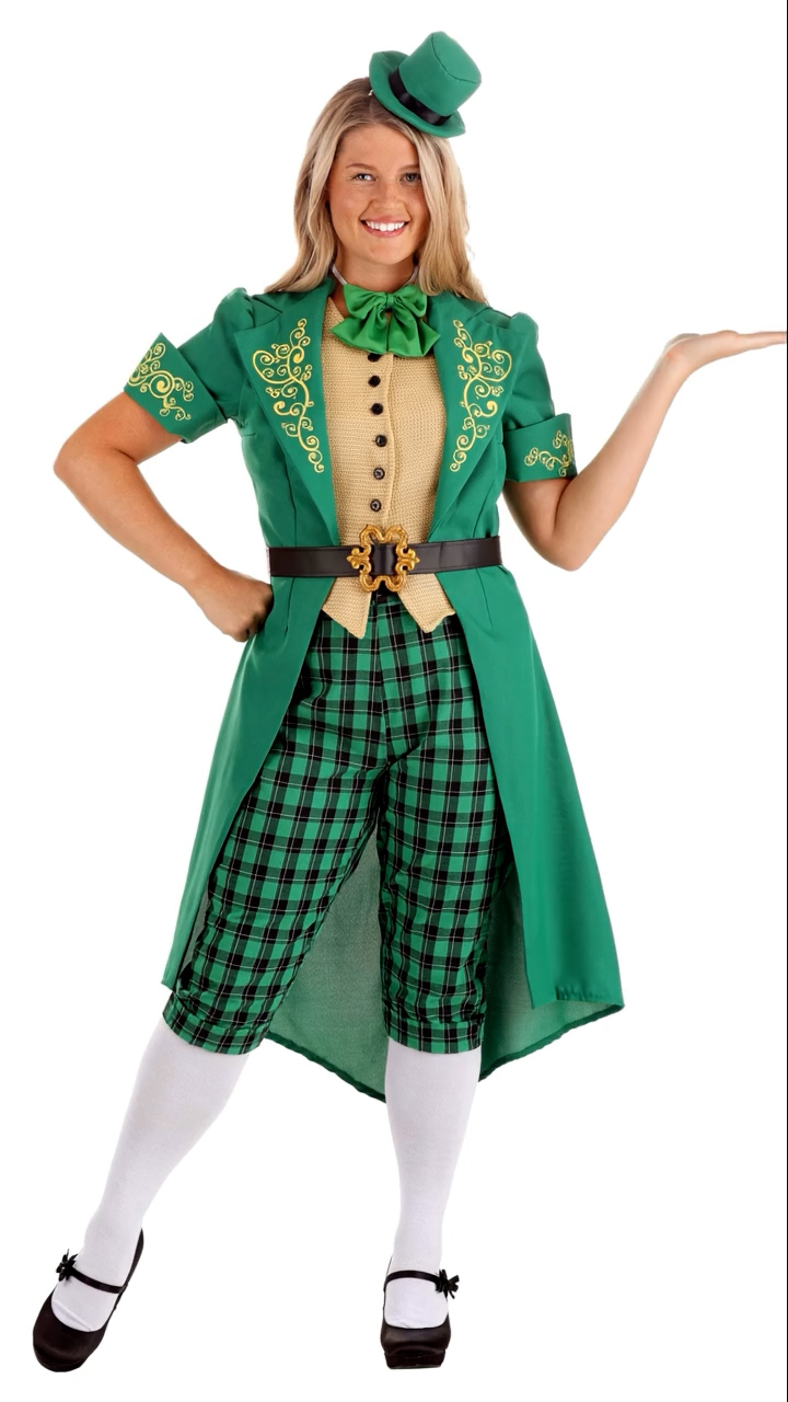 FUN3098AD Ai Women's Charming Leprechaun Costume